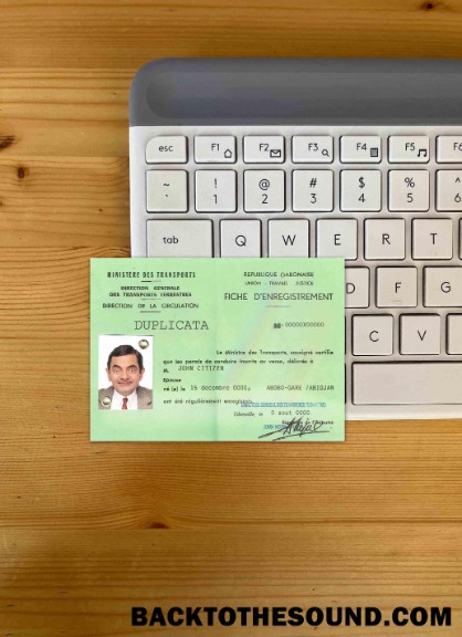 Pobierz Gabon dl wygląd zdjęcia Przód Próbka podgląd