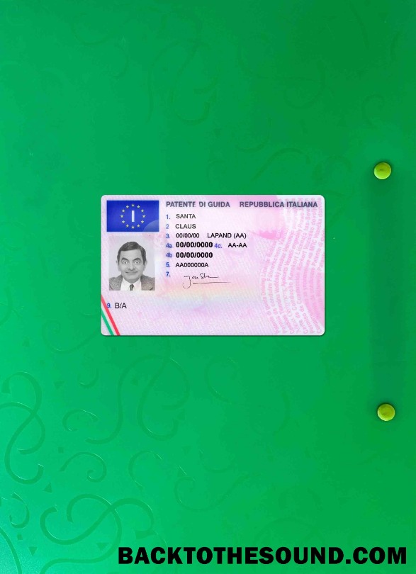 Pobierz Włochy DL wygląd zdjęcia Przód Próbka makieta