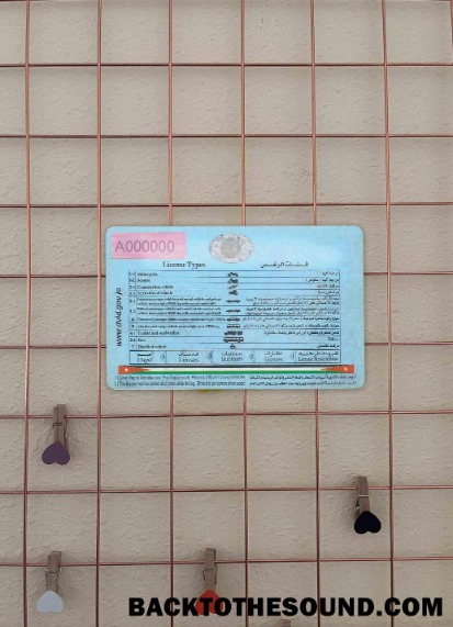 Pobierz Jordania DL wygląd zdjęcia Tył Próbka szablon