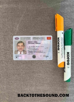 Pobierz Kirgistan DL wygląd zdjęcia Przód Próbka szablon