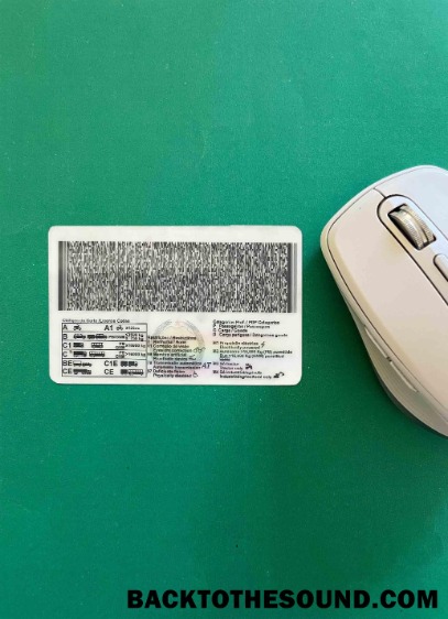 Pobierz Mozambik DL wygląd zdjęcia Tył Próbka makieta