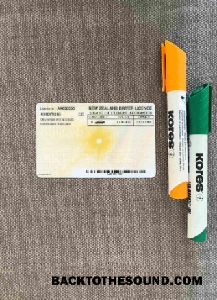 Pobierz Nowa Zelandia DL wygląd zdjęcia Tył Próbka szablon