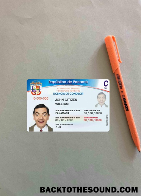 Pobierz Panama DL wygląd zdjęcia Przód Próbka szablon