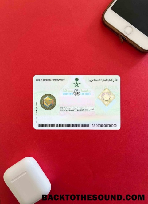 Pobierz Arabia Saudyjska DL wygląd zdjęcia Tył Próbka szablon