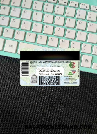 Pobierz USA Colorado DL wygląd zdjęcia Tył Próbka podgląd