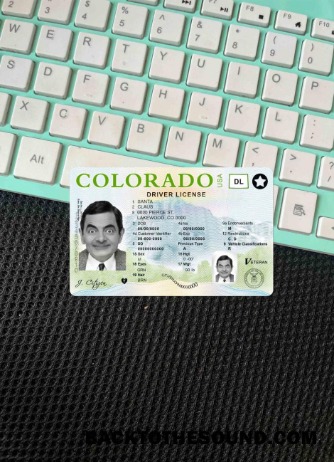 Pobierz USA Colorado DL wygląd zdjęcia Przód Próbka szablon
