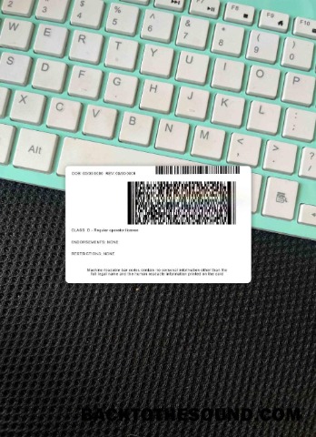 Pobierz USA Idaho DL wygląd zdjęcia Tył Próbka próbka