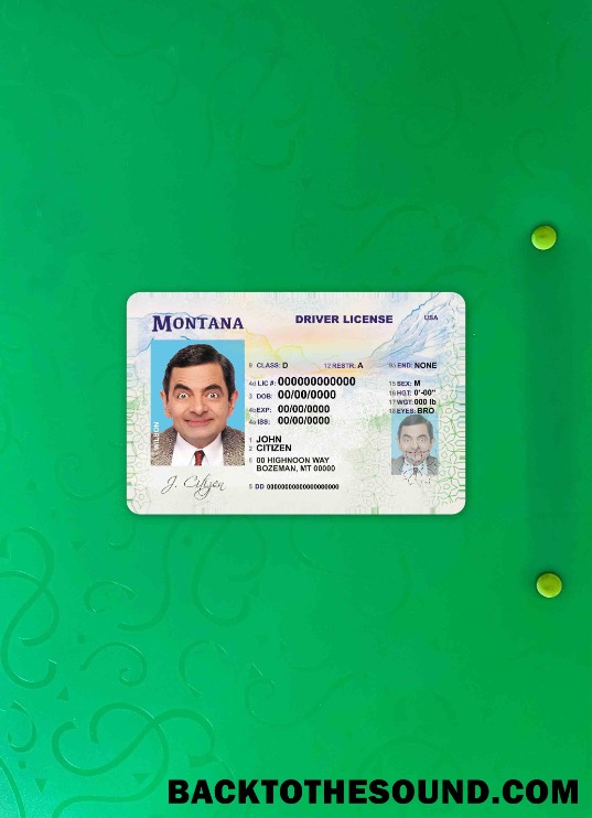 Pobierz USA Montana DL wygląd zdjęcia Przód Próbka podgląd