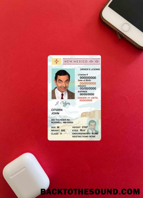 Pobierz USA Nowy Meksyk dl, under 21 wygląd zdjęcia Przód Próbka podgląd