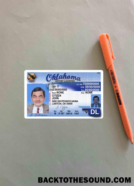 Pobierz USA Oklahoma DL wygląd zdjęcia Przód Próbka próbka