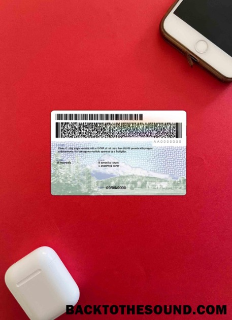 Pobierz USA Oregon DL wygląd zdjęcia Tył Próbka projekt