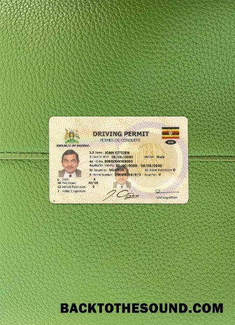 Pobierz Uganda DL wygląd zdjęcia Przód Próbka szablon