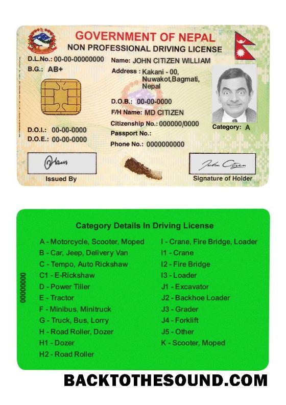 Scarica Nepal smart driver Licenza Campione campione