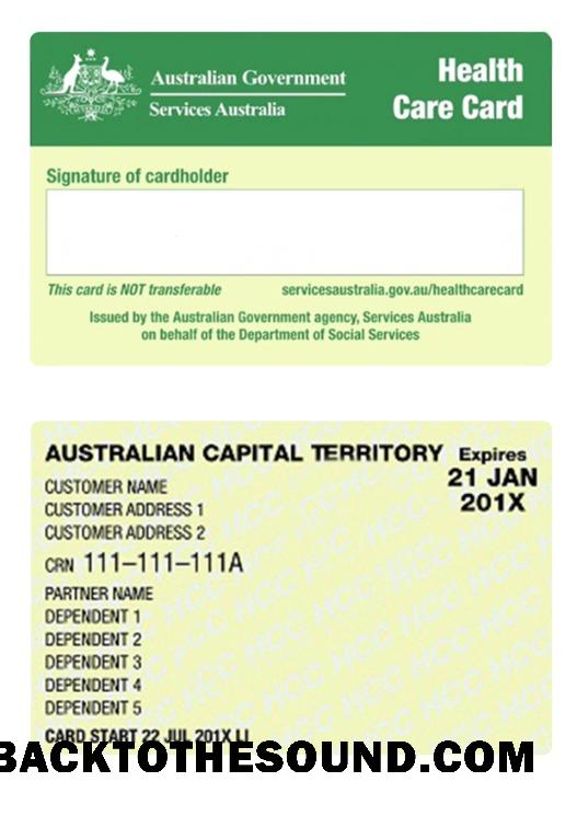 Scarica Australia Salute care Carta Campione anteprima