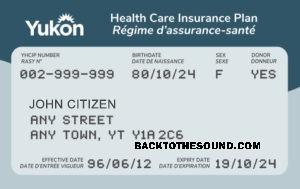 Scarica Canada Yukon Salute care Assicurazione Carta Campione campione