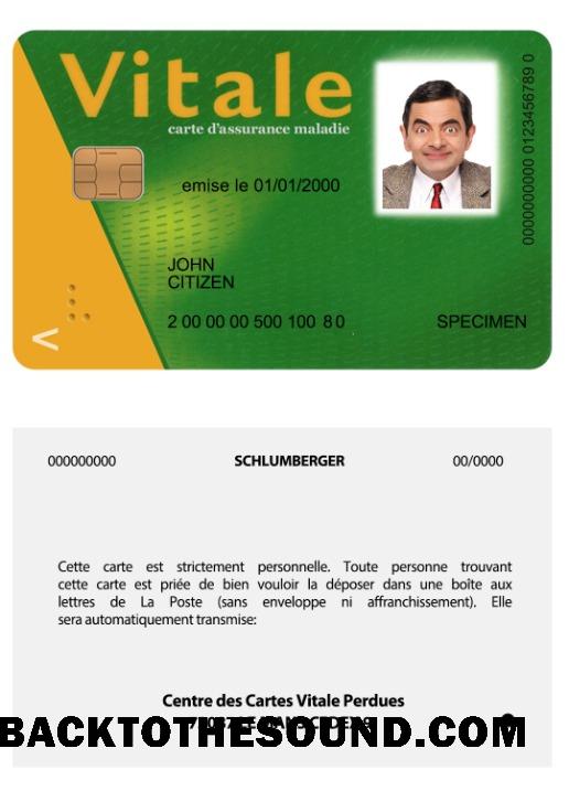 Scarica Francia vital Carta Campione modello