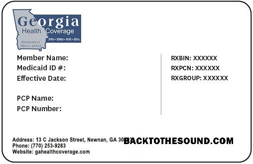 Scarica Georgia Salute Assicurazione Carta Campione design