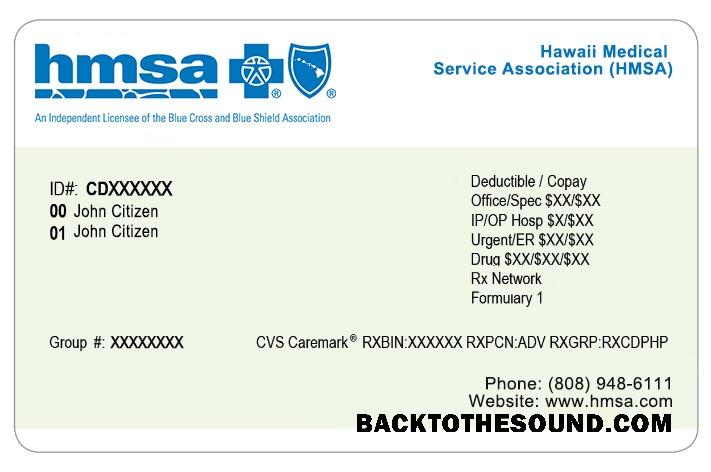 Scarica Hawaii Salute Assicurazione Carta Campione mockup