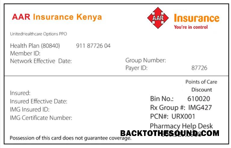 Scarica Kenya Salute Assicurazione Carta Campione modello