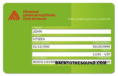 Scarica Republic of ceco Salute Assicurazione Carta Campione design