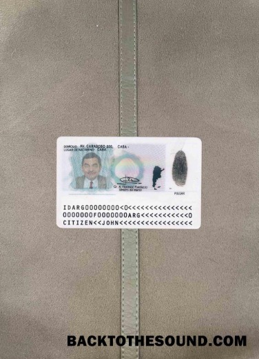 Scarica Argentina Carta d'identità 2020 – Presente foto-look Retro Campione mockup