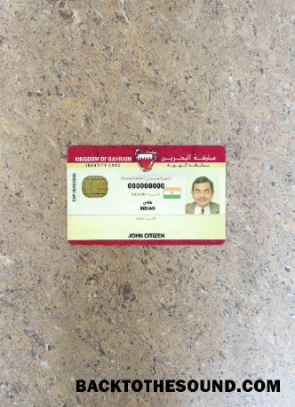 Scarica Bahrein ID foto-look Fronte Campione mockup