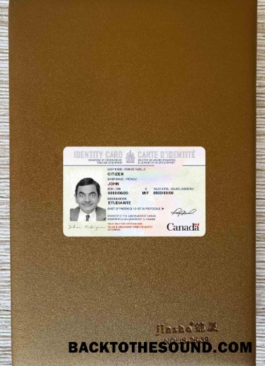 Scarica Canada Identità Carta foto-look Fronte Campione campione