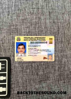 Scarica Repubblica Dominicana ID foto-look Fronte Campione mockup