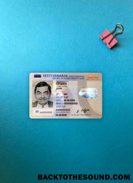Scarica Estonia ID foto-look Fronte Campione anteprima