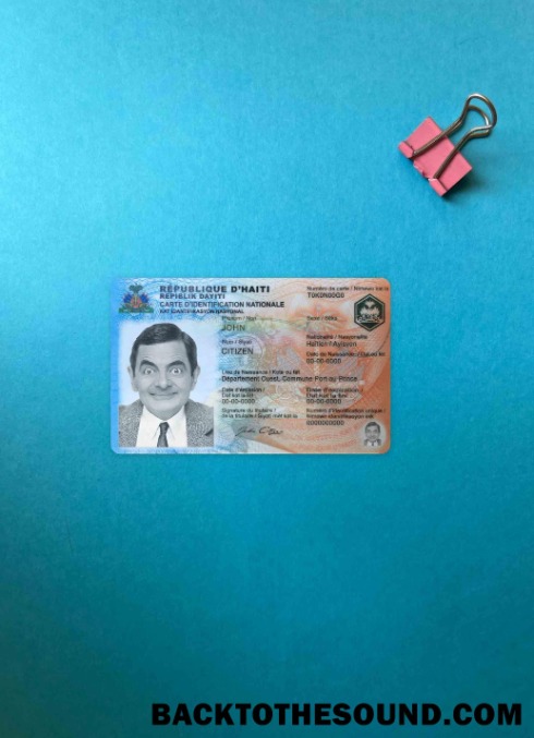 Scarica Haiti ID foto-look Fronte Campione mockup