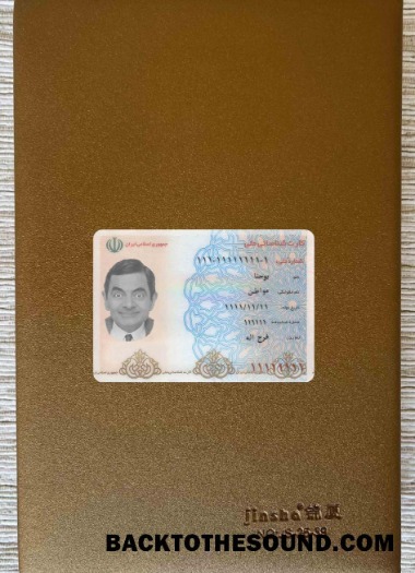 Scarica Iran Identità Carta foto-look Fronte Campione anteprima