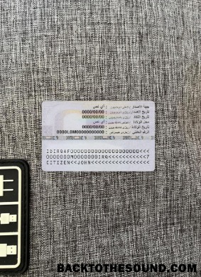 Scarica Iraq nazionale Carta d'identità foto-look Retro Campione campione