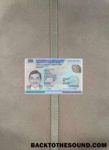 Scarica Italia ID (2016 Presente) Carta (updated) foto-look Fronte Campione modello
