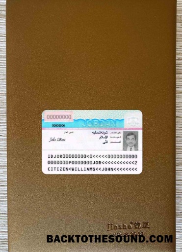 Scarica Giordania Identità Carta foto-look Retro Campione design