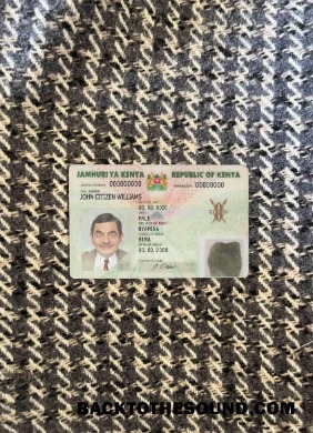 Scarica Kenya ID foto-look Fronte Campione design