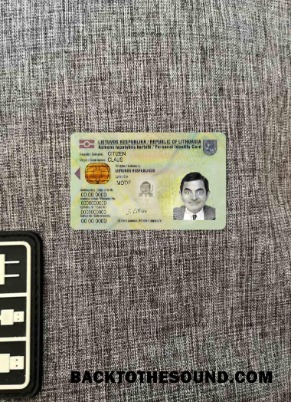 Scarica Lituania ID foto-look Fronte Campione mockup