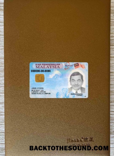 Scarica Malesia ID foto-look Fronte Campione mockup