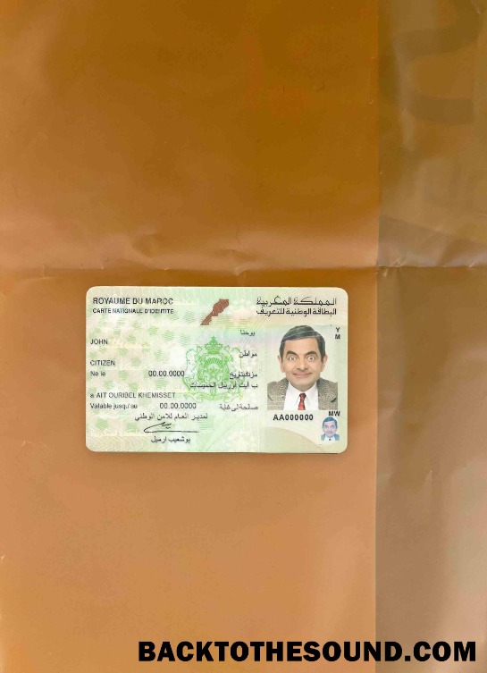 Scarica Marocco ID foto-look Fronte Campione anteprima