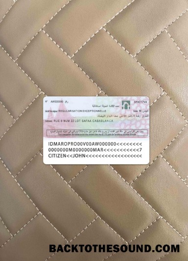 Scarica Marocco registrazione Carta foto-look Retro Campione modello