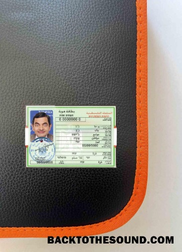 Scarica Palestina ID foto-look Fronte Campione mockup