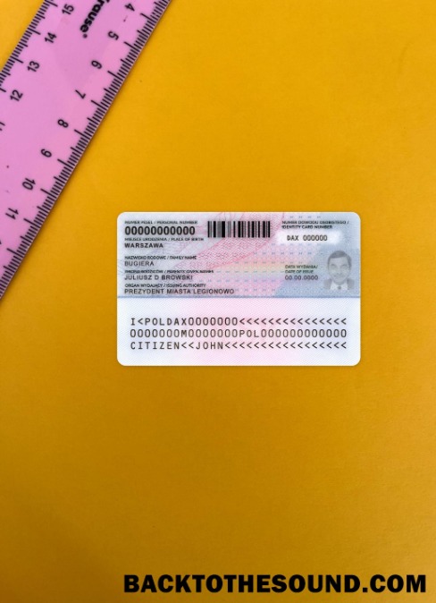 Scarica Polonia Carta d'identità 2019 Presente Versione 2 foto-look Retro Campione campione