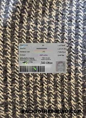 Scarica Qatar Carta d'identità foto-look Retro Campione anteprima