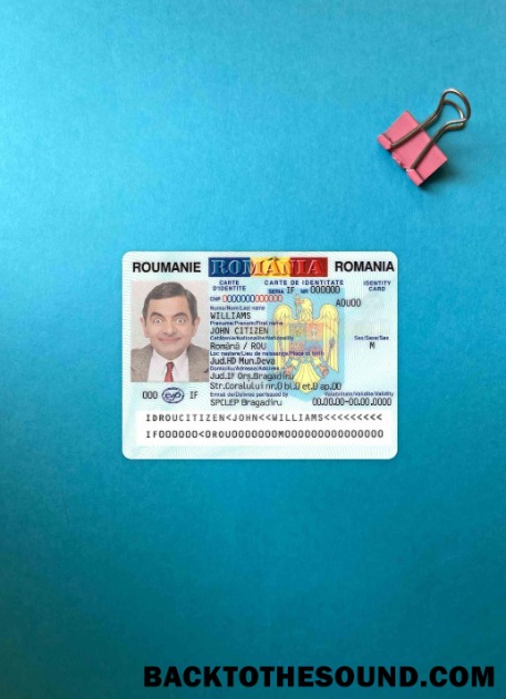 Scarica Romania ID and updated foto-look Fronte Campione modello