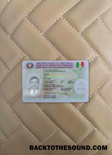 Scarica Senegal ID foto-look Fronte Campione anteprima