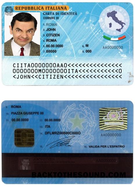 İndir İtalya Kimlik in PSD Format, fully Düzenlenebilir, with all fonts (2006 – 2016) Örnek tasarım