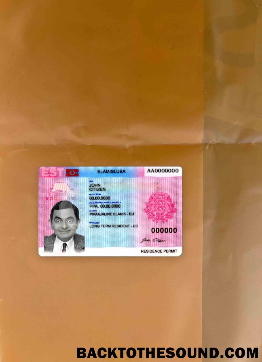 Λήψη Εσθονία Κατοικία Άδεια φωτο-εμφάνιση Εμπρός Δείγμα πρότυπο