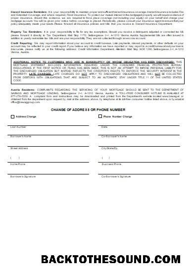 İndir Avusturya BAWAG PSK Banka İpotek Hesap Özeti, 3 pages, 3 scr Örnek örnek