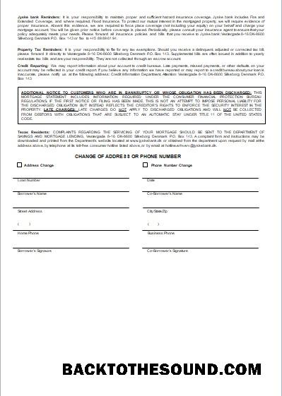 İndir Danimarka Jyske Banka İpotek Hesap Özeti, 3 pages, 3 scr Örnek taslak