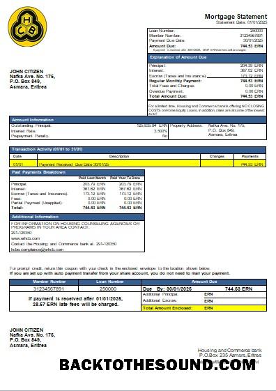 İndir Eritre Housing and Commerce Banka İpotek Hesap Özeti scr Örnek taslak