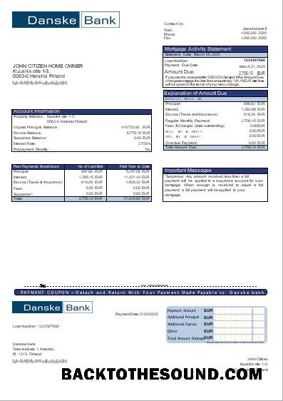 İndir Finlandiya Danske Banka İpotek Hesap Özeti scr Örnek örnek